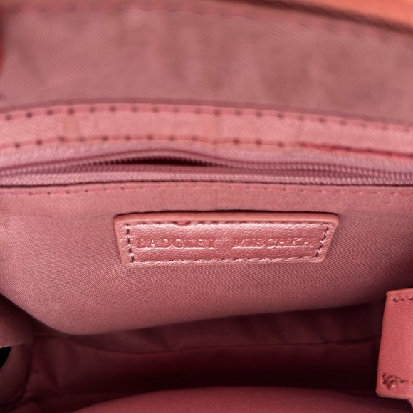 Pink Quilted mini Handbag by Badgley Mischka - Picture 5 of 14